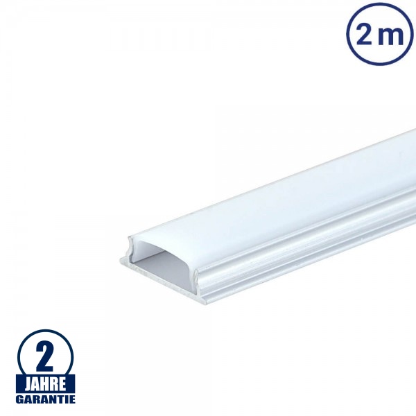 LED Kühlprofil 18x6mm Eloxiert 2m SET LED Kühlprofil 18x6mm Eloxiert 2m SET