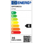 36W 120x30cm LED Panel 100Lm/W Warmweiß