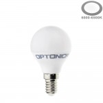 5,5W LED E14 G45 Birne Kunststoff Kaltweiß