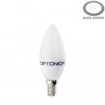 3,7W LED E14 Kerze Kunststoff Kaltweiß 3,7W LED E14 Kerze Kunststoff Kaltweiß