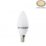 3,7W LED E14 Kerze Kunststoff Warmweiß 3,7W LED E14 Kerze Kunststoff Warmweiß
