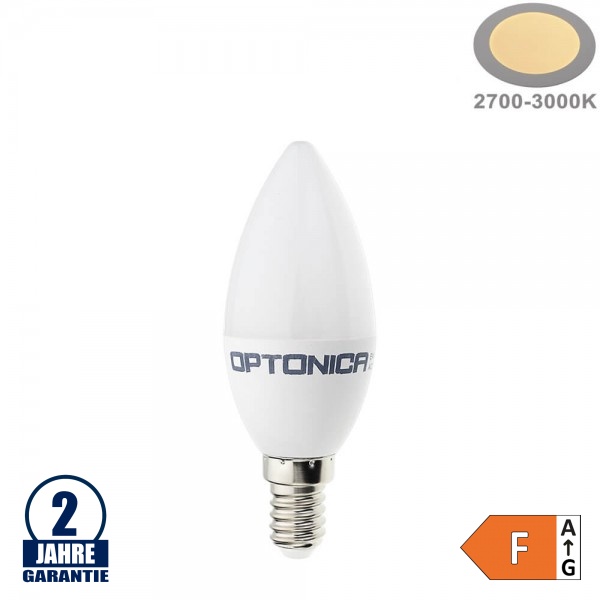3,7W LED E14 Kerze Kunststoff Warmweiß 3,7W LED E14 Kerze Kunststoff Warmweiß