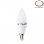 8W LED E14 Kerze Kunststoff Neutralweiß 8W LED E14 Kerze Kunststoff Neutralweiß