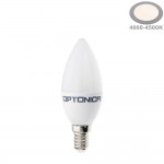 5,5W LED E14 Kerze Kunststoff Neutralweiß 5,5W LED E14 Kerze Kunststoff Neutralweiß