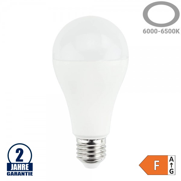 17W LED E27 A65 Birne Kunststoff Kaltweiß 17W LED E27 A65 Birne Kunststoff Kaltweiß