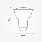 6,5W LED SMD GU10 Spot 110° Neutralweiß 6,5W LED SMD GU10 Spot 110° Neutralweiß