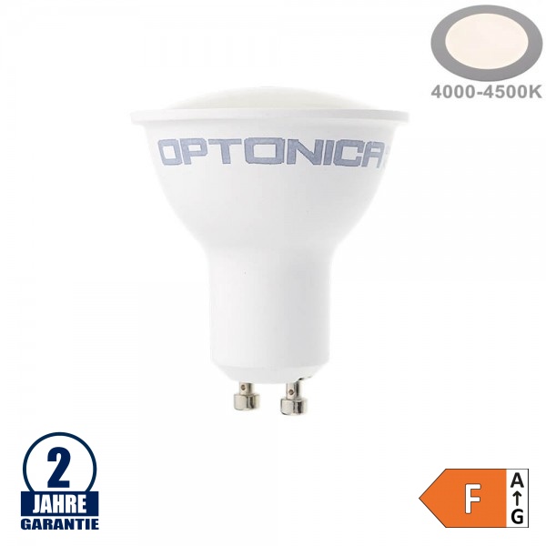 6,5W LED SMD GU10 Spot 110° Neutralweiß 6,5W LED SMD GU10 Spot 110° Neutralweiß