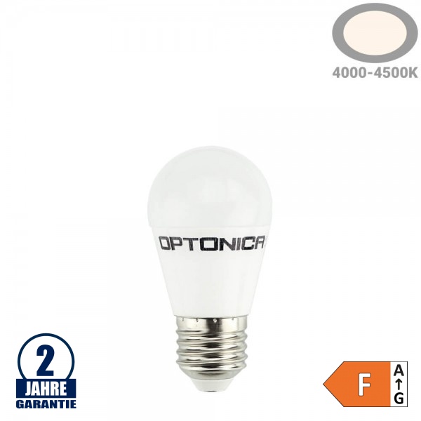 8W LED E27 G45 Birne Kunststoff Neutralweiß 8W LED E27 G45 Birne Kunststoff Neutralweiß