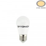 8W LED E27 G45 Birne Kunststoff Warmweiß 8W LED E27 G45 Birne Kunststoff Warmweiß
