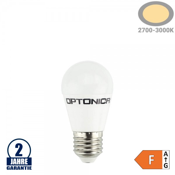 8W LED E27 G45 Birne Kunststoff Warmweiß 8W LED E27 G45 Birne Kunststoff Warmweiß