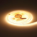 320SMD/m 10W/m 24V Mini COB LED Streifen Warmweiß 1m 320SMD/m 10W/m 24V Mini COB LED Streifen Warmweiß 1m