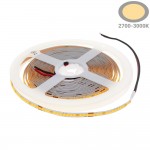 320SMD/m 10W/m 24V Mini COB LED Streifen Warmweiß 1m 320SMD/m 10W/m 24V Mini COB LED Streifen Warmweiß 1m