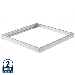 LED Panel Rahmen 620 x 620 mm Aluminium Weiß