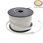 504SMD/m 6W/m 48V COB LED Streifen Warmweiß IP67 1m