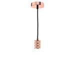 Vintage Pendelleuchte V1 E27 Kupfer OP