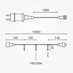 Lichterkette 10m Warmweiß Lichterkette 10m Warmweiß