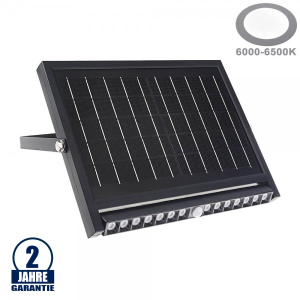 LED Solar Wandleuchte 5,5V 12,5W Kaltweiß IP54