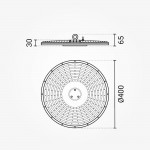 200W Hallenleuchte Slim Line Neutralweiß IK08 IP65