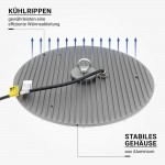 150W Hallenleuchte Slim Line Neutralweiß IK08 IP65 150W Hallenleuchte Slim Line Neutralweiß IK08 IP65