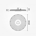 150W Hallenleuchte Slim Line Neutralweiß IK08 IP65 150W Hallenleuchte Slim Line Neutralweiß IK08 IP65