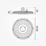 50W Hallenleuchte Slim Line Neutralweiß IK08 IP65 50W Hallenleuchte Slim Line Neutralweiß IK08 IP65