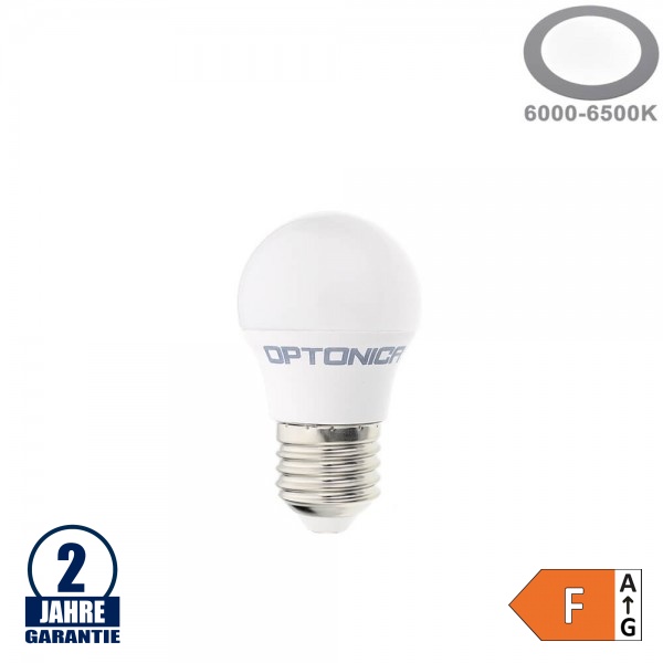 3,5W LED E27 G45 Birne Kunststoff Kaltweiß 3,5W LED E27 G45 Birne Kunststoff Kaltweiß
