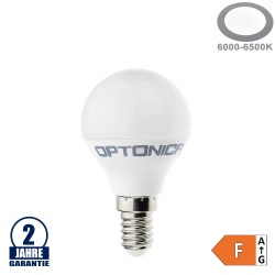 3,5W LED E14 G45 Birne Kunststoff Kaltweiß