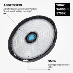 200W LED Hallenleuchte Professional High Lumen 5700K 200W LED Hallenleuchte Professional High Lumen 5700K