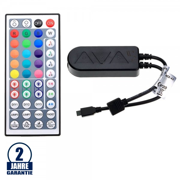 LED RGB Tuya Smart Controller - Set IR LED RGB Tuya Smart Controller - Set IR