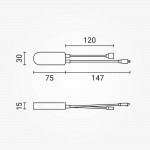 LED CCT Tuya Smart Controller - Set IR LED CCT Tuya Smart Controller - Set IR