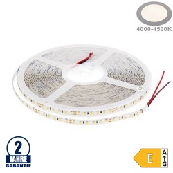 120SMD/m 9W/m 24V LED Streifen 2835 Neutralweiß 1m