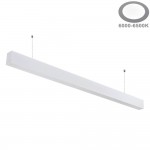 40W LED Linearleuchte Slim Professional mit Abhängung Weiß Kaltweiß 40W LED Linearleuchte Slim Professional mit Abhängung Weiß Kaltweiß