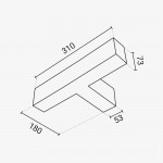15W T-Verbinder für Linearleuchte Slim Professional Silber Kaltweiß 5471 15W T-Verbinder für Linearleuchte Slim Professional Silber Kaltweiß 5471