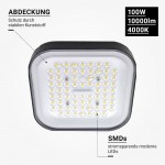 100W LED Hallenleuchte IK08 Neutralweiß