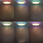 18W Deckenleuchte Weiß RGB+CCT 18W Deckenleuchte Weiß RGB+CCT