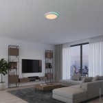 18W Deckenleuchte Weiß RGB+CCT 18W Deckenleuchte Weiß RGB+CCT