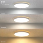 18W Deckenleuchte Weiß RGB+CCT 18W Deckenleuchte Weiß RGB+CCT