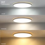 24W Deckenleuchte Weiß RGB+CCT 24W Deckenleuchte Weiß RGB+CCT