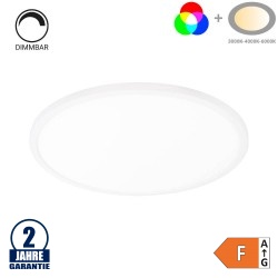 24W Deckenleuchte Weiß RGB+CCT