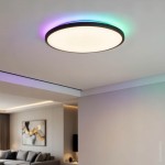 24W Deckenleuchte Schwarz RGB+CCT 24W Deckenleuchte Schwarz RGB+CCT