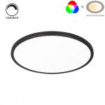 24W Deckenleuchte Schwarz RGB+CCT 24W Deckenleuchte Schwarz RGB+CCT