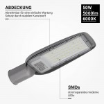 50W LED Straßenleuchte Kaltweiß IP65 50W LED Straßenleuchte Kaltweiß IP65
