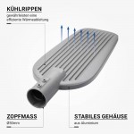 200W LED Straßenleuchte Kaltweiß IP65 200W LED Straßenleuchte Kaltweiß IP65