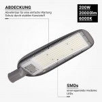 200W LED Straßenleuchte Kaltweiß IP65 200W LED Straßenleuchte Kaltweiß IP65