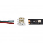 Verbinder für 10mm 3 Pin SMD LED Streifen zu Kabel Verbinder für 10mm 3 Pin SMD LED Streifen zu Kabel