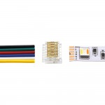 Verbinder für 12mm 6 Pin SMD LED Streifen zu Kabel