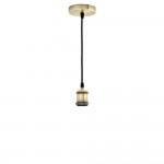 Vintage Pendelleuchte E27 Bronze OP Vintage Pendelleuchte E27 Bronze OP