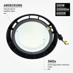 200W Hallenleuchte 6000K IP65