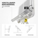 100W LED Fluter Professional Weiß Kaltweiß 100W LED Fluter Professional Weiß Kaltweiß