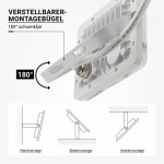 10W LED Fluter Professional Weiß Kaltweiß 10W LED Fluter Professional Weiß Kaltweiß
